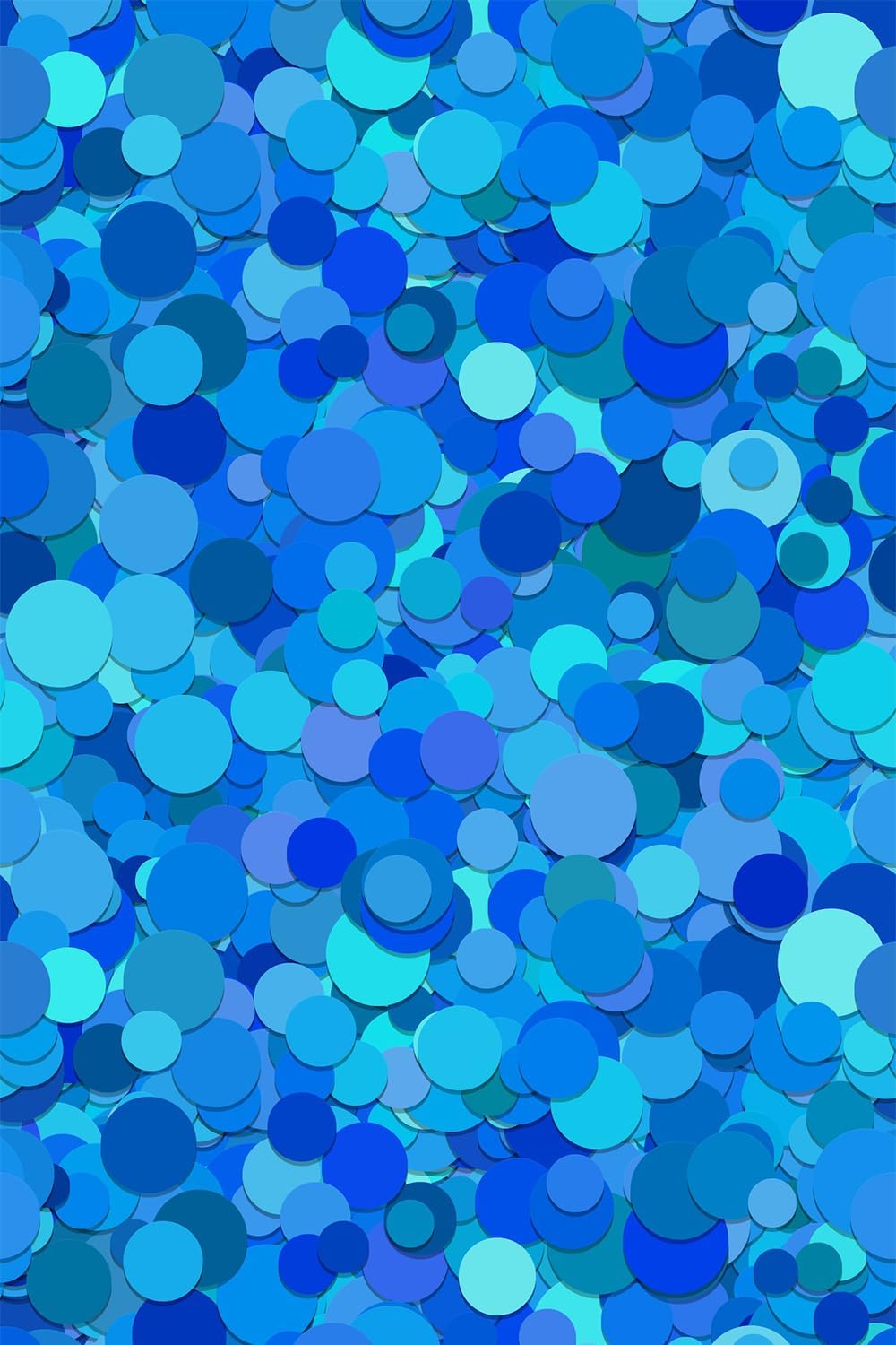 Briartw 10 Sheets Polymer Clay Transfer Paper - Dotty Blue Pattern - Per Sheet 5.82 x 3.93 inch - Water-Soluble Transfer Sheets Disposable Stickers for DIY Clay Jewelry Earrings Making