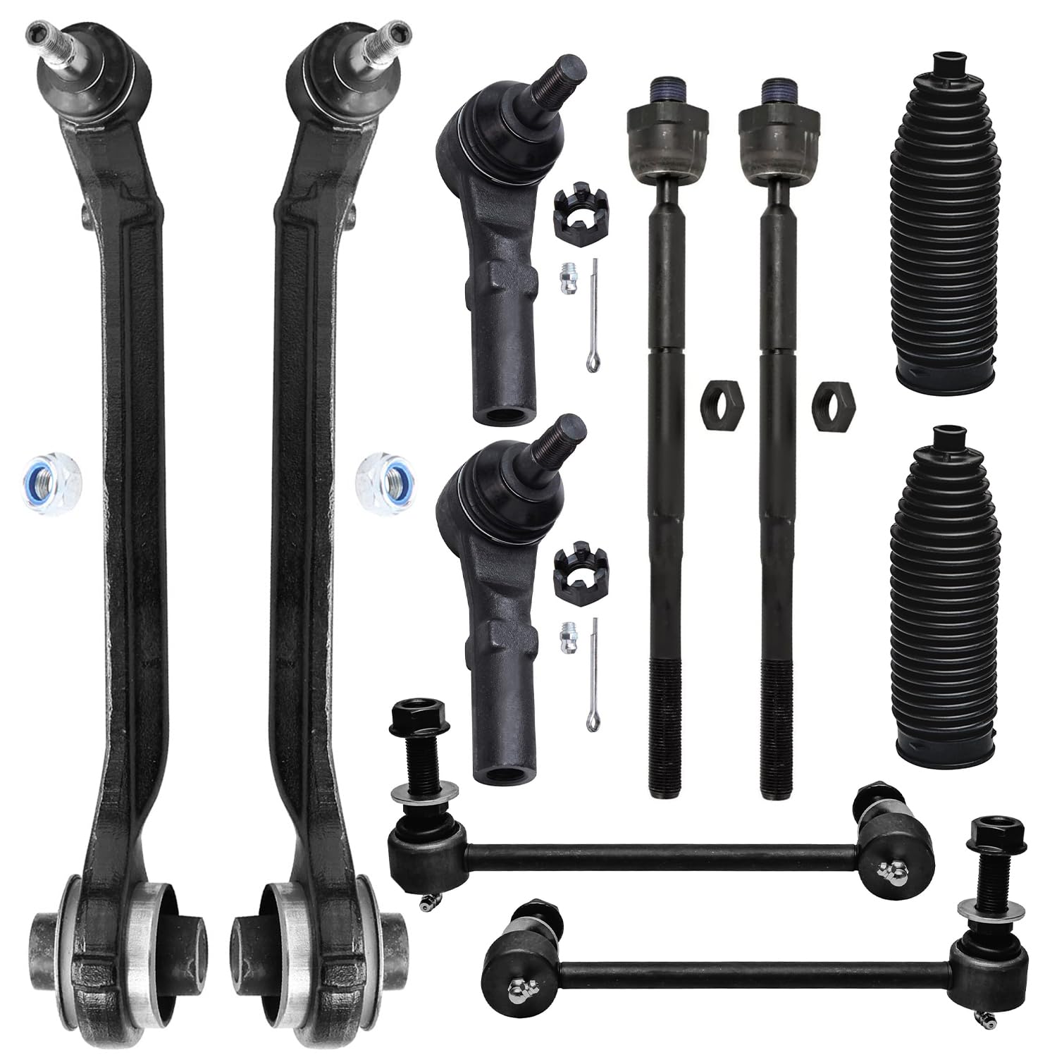 Detroit Axle - 10pc RWD Front End Kit for 2015-2023 Chrysler 300