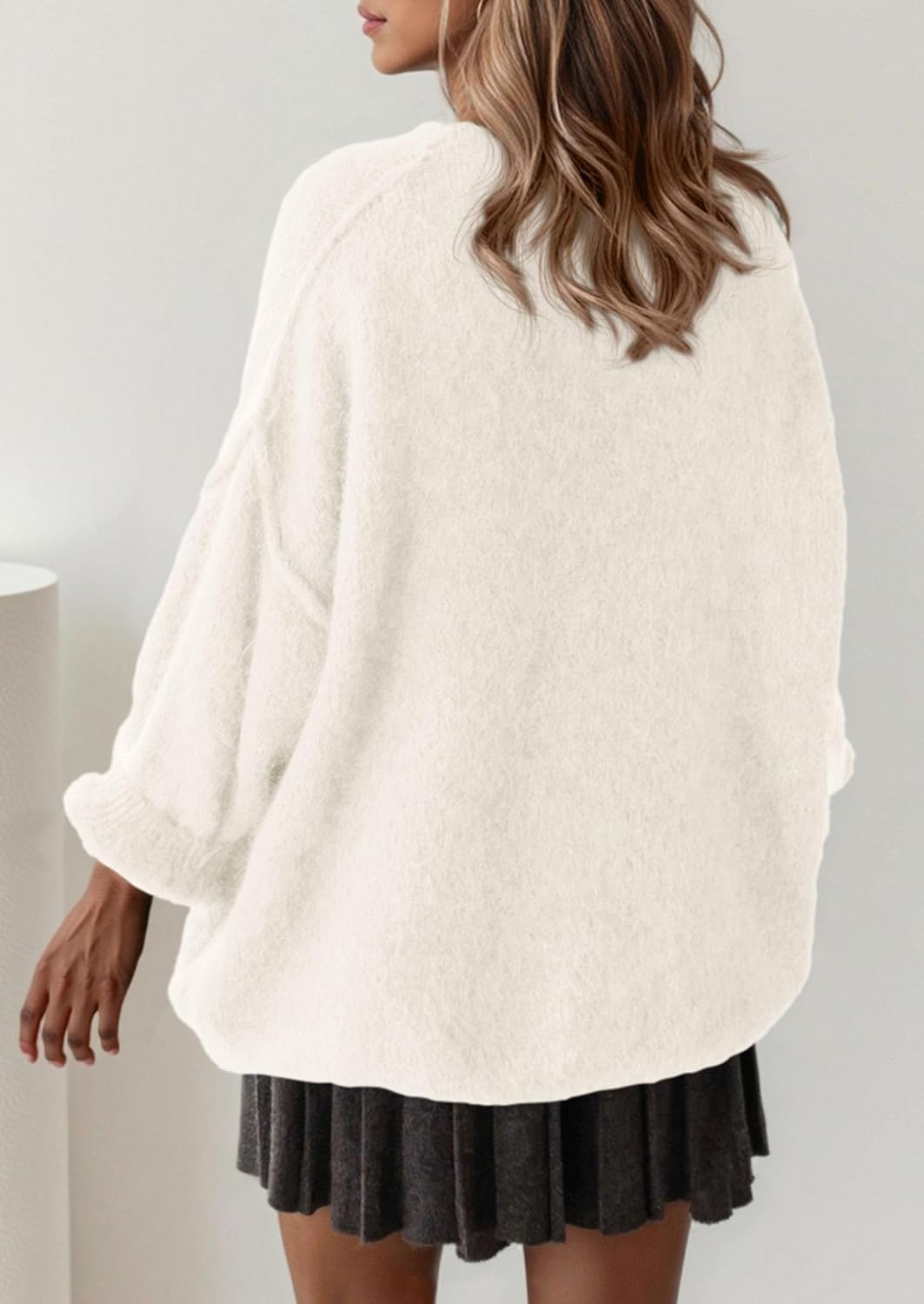 PRETTYGARDEN Oversized Sweaters for Women Fall Clothes 2026 Long Sleeve Mock Neck Tops Chunky Knit Pullover Winter Clothing - Image 5