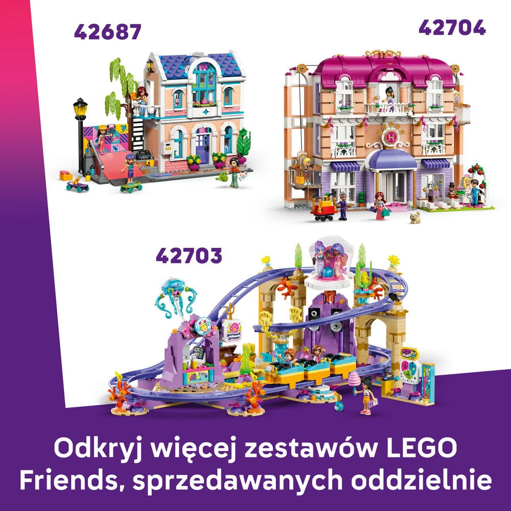 LEGO Friends Jesienna leśna chatka 42705 | Leśna chatka, zestaw do odgrywania ról, prezent dla dziewczynki i chłopca 9+, 1229 elementów