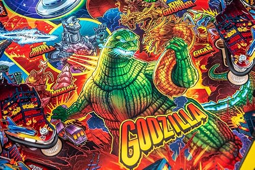 Stern Pinball Godzilla Arcade Pinball Machine with Insider Connected, Pro Edition
