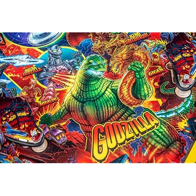 Stern Pinball Godzilla Arcade Pinball Machine with Insider Connected, Pro Edition
