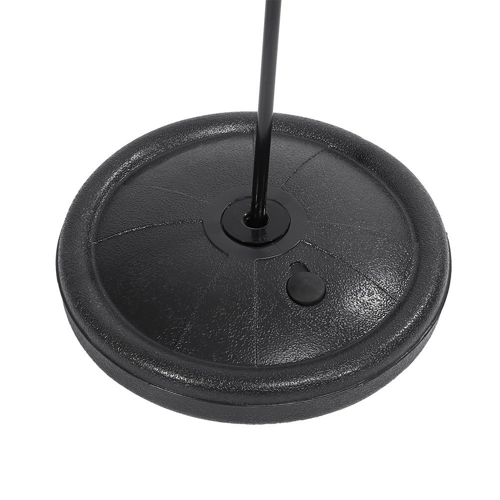 Yosoo El Profesional Conjunto de Peras de Velocidad para Adultos y Niños, con Guantes de Juego de Boxeo y Soporte Altura Ajustable (Rojo y Negro para Niños, Altura Ajustable 70-105 cm)