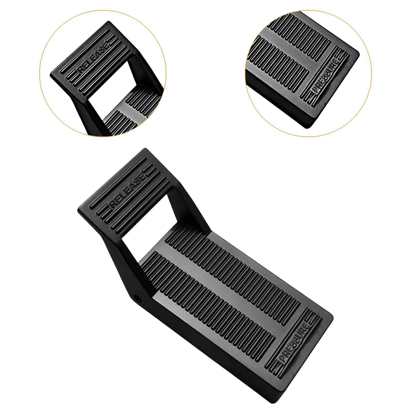 Pedale per Pompa Idraulica Pneumatica, Realizzato in Lega di Alluminio, Corpo in Alluminio, Stile C