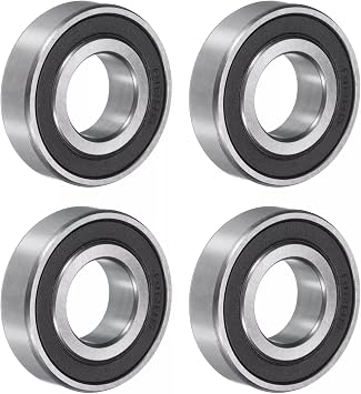 R12-2RS 4 Each Sealed Radial Ball Bearing 3/4 ID X 1-5/8 OD X 7/16 Wide