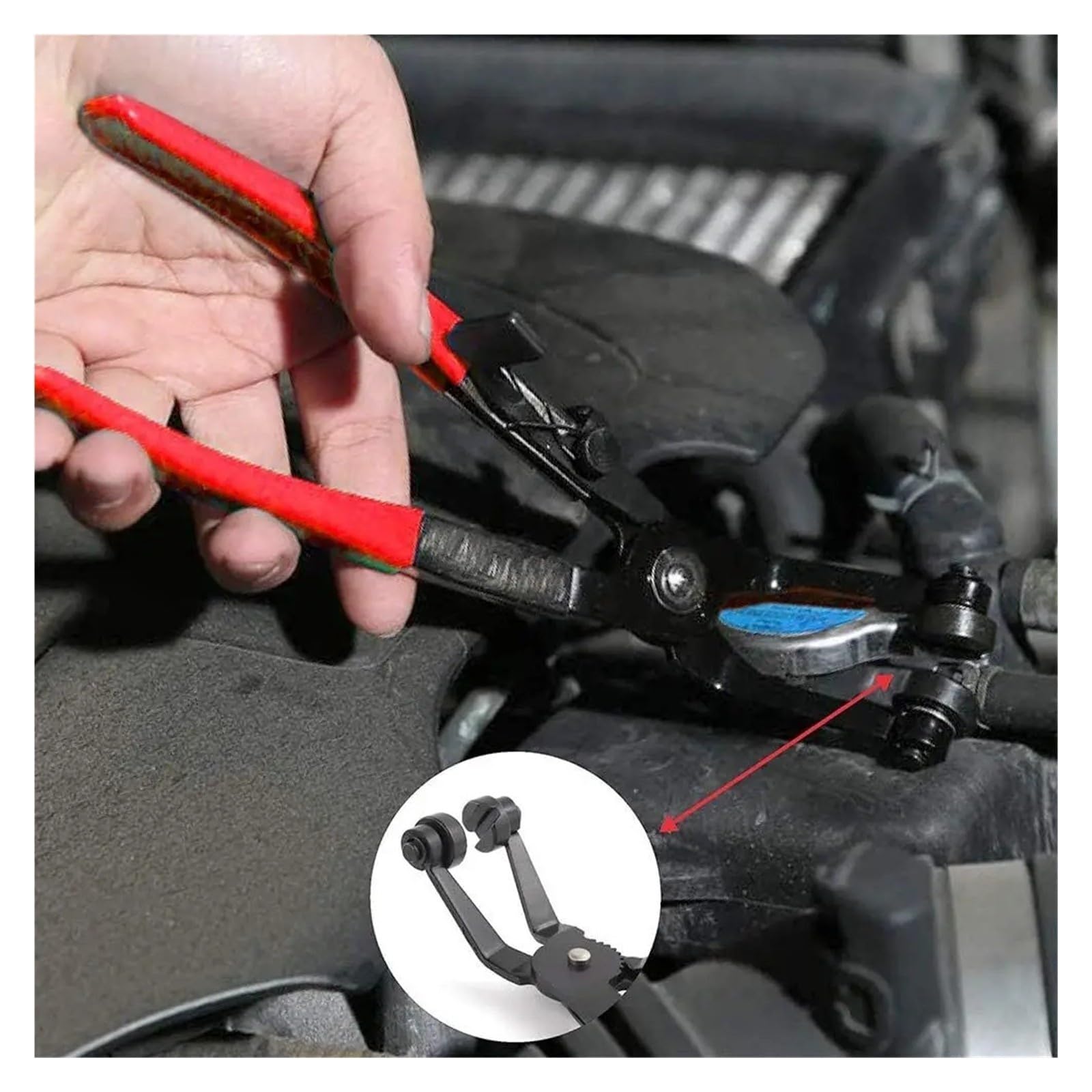 Pinza Per Fascette Pinza for serrare il tubo dell'auto Stringitubo