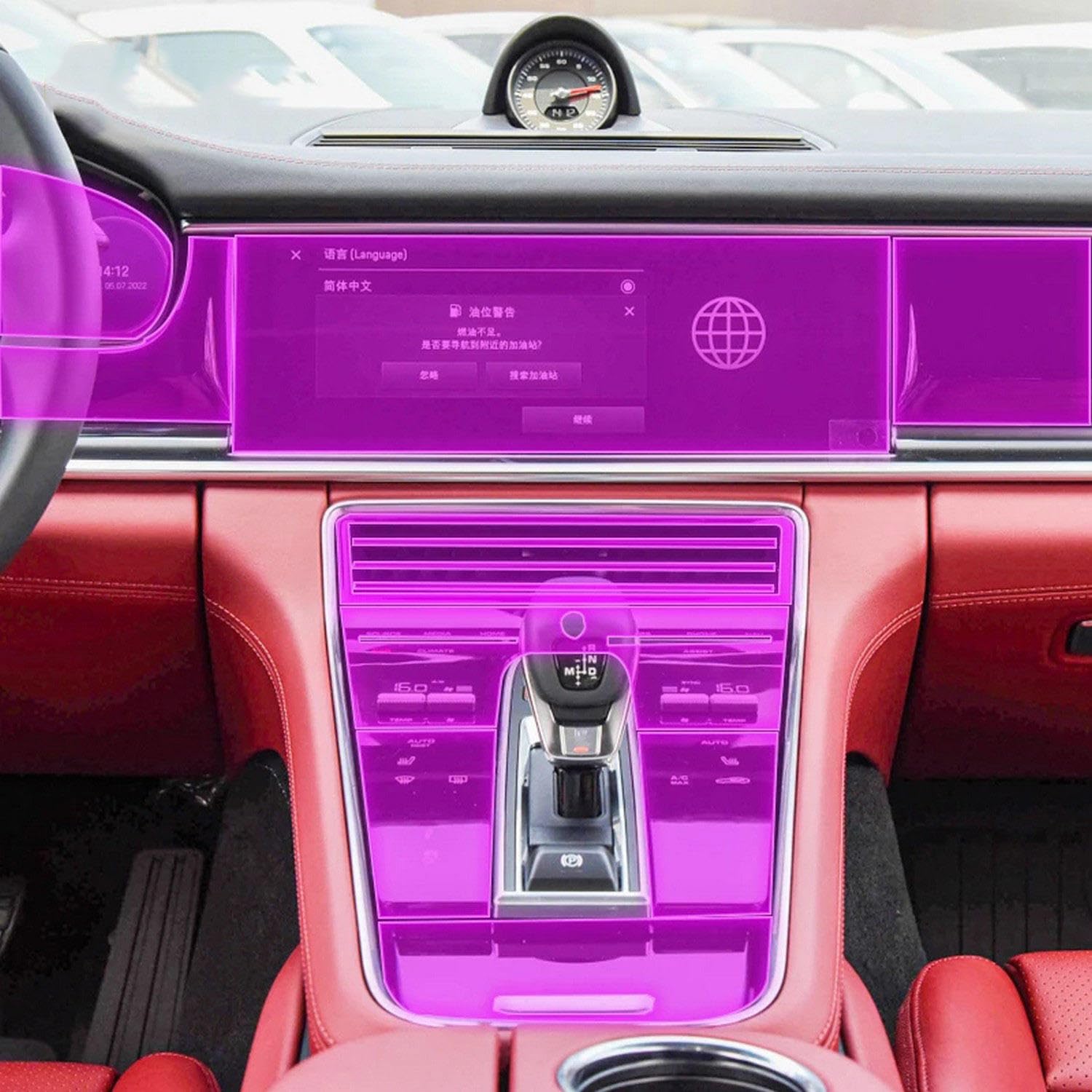 Film protection GPS Porsche Panamera 2010-2023 TPU transparent anti-reflet