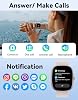 Reloj Inteligente para Mujer y Hombre, Recibe/Haz Llamadas y Notificaciones, Pantalla de 1.85" Compatible con iPhone/Android, Reloj de Fitness con Monitor de Ritmo Cardíaco/Sueño y Podómetro para Caminar y Correr (Gris) 5