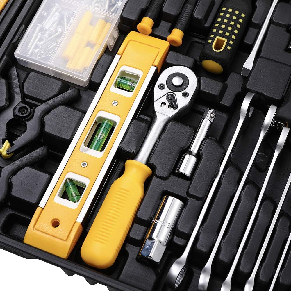 70% оƒƒ Evеrуthіng 198 Piece Mechanics Tool Set Socket Wrench Auto Repair Tool Combination Mixed Tools Set Hand Tool Kit with Plastic Toolbox Organizer Storage Case Uр Tо 60% оƒƒ 198 Piece Mechanics Tool Set Socket Wrench Auto Repair Tool Combination Mixed Tools Set Hand Tool Kit with Plastic Toolbox Organizer Storage Case