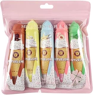 presente creme para as mãos | 5 peças loção sorvete para mãos secas e rachadas - Sorvete Creme Mãos para Presentes, Mimos, Manicure, Mulheres Enjovdery