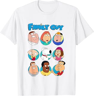 Family Guy Quahog's First Family Group Box Up T-Shirt