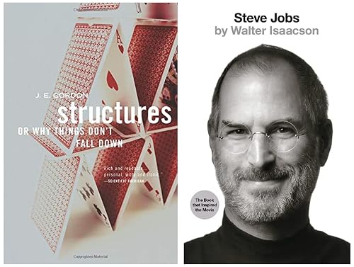 STRUCTURES: Or Why Things Don't Fall Down &amp; STEVE JOBS (PB): THE EXCLUSIVE BIOGRAPHY