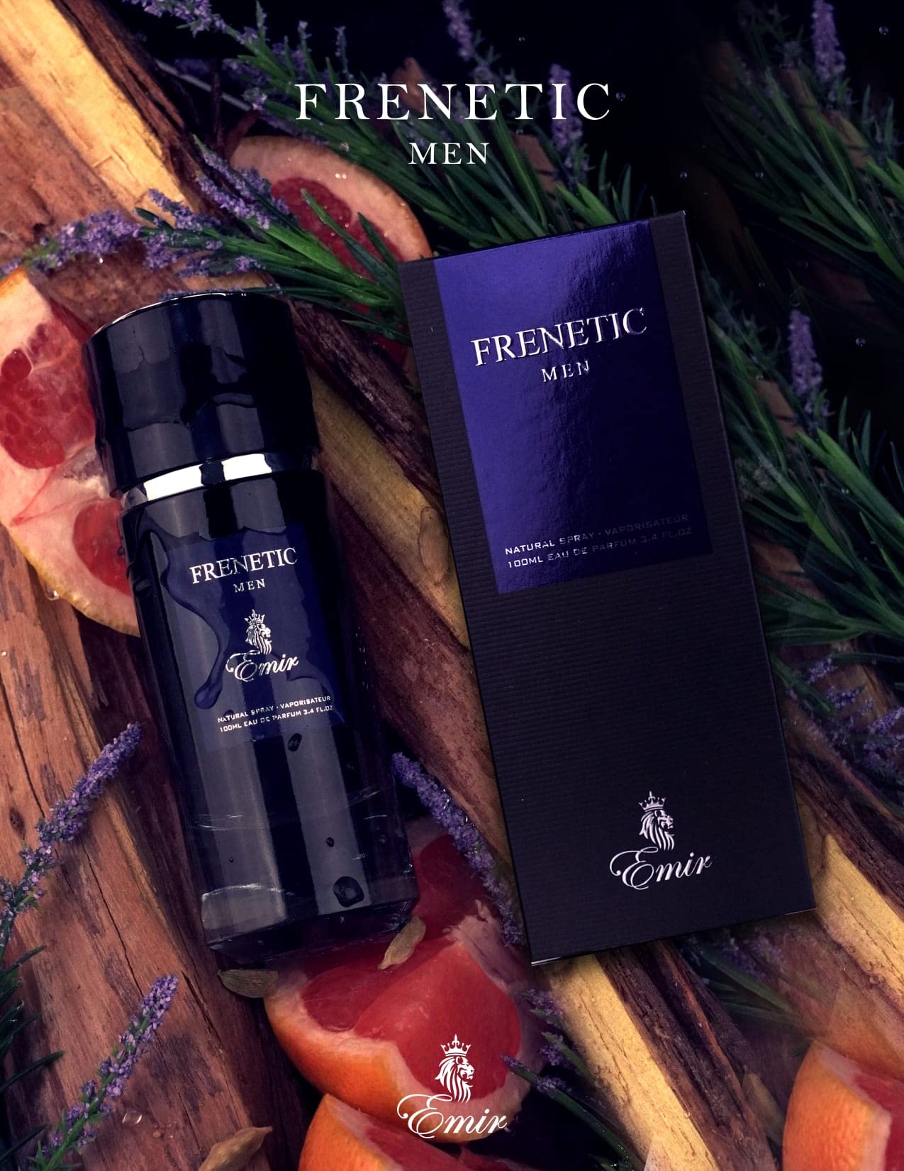 Amazon.com : Paris Corner Frenetic MEN Emir Series 2.7 Fl Oz Men's