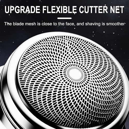 Miniatura 5 de KCRPM Nueva y potente máquina de afeitar de tormentas, mini afeitadora eléctrica portátil, afeitadora eléctrica recargable con USB para hombre,