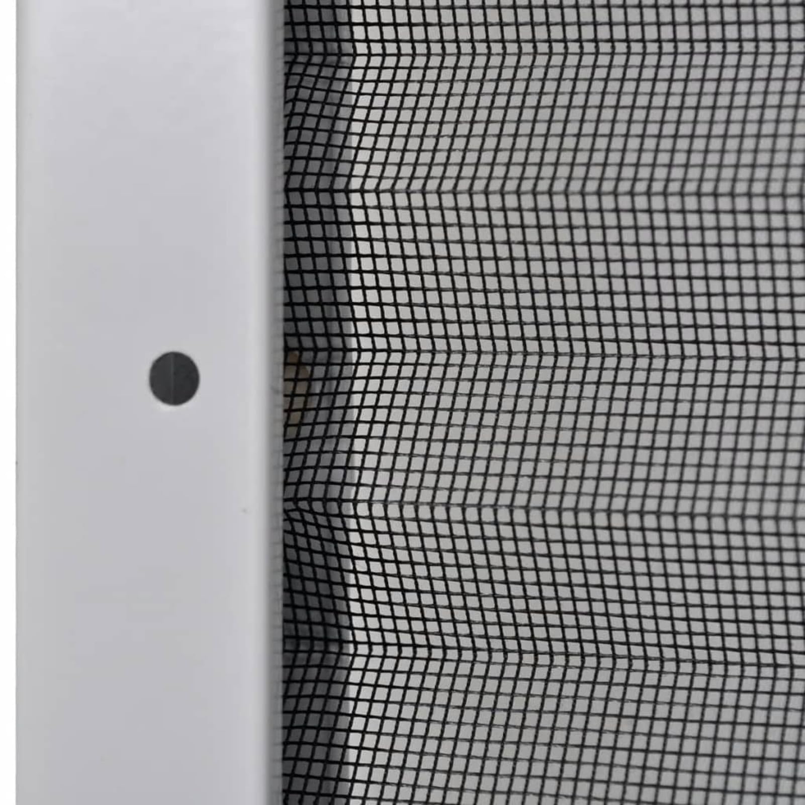 LAPOOH Insektenschutz-Plissee für Fenster, Fliegengitter Fenster, Fliegenschutz Fenster, Pollenschutzgitter Fenster, Insektengitter Fenster, Insektennetz, Fensternetz, Jalousie Aluminium 80x100 cm