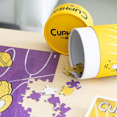 Miniatura 6 de Grupo Erik Cuphead - Rompecabezas de 500 piezas  24 x 17 pulgadas - 24.0 x 18.0 in  Cuphead listo para la danza del diablo  Incluye caja de regalo y