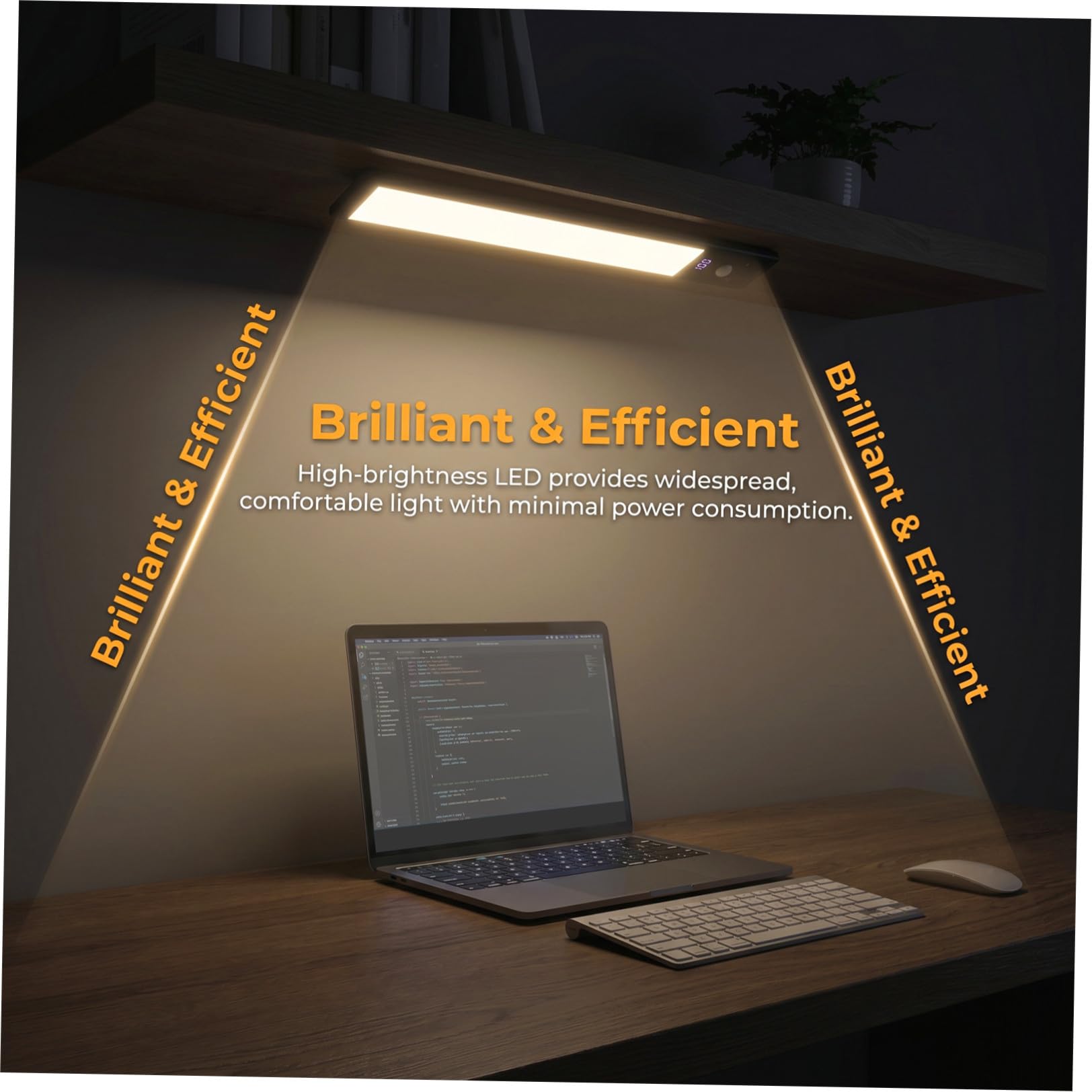 HEMOTON 4 Piezas Luces LED Sensor de Movimiento para Gabinetes de Cocina, Iluminación Amplia, Carga Rápida, Material Aleación de Aluminio y Plástico, Ideales para Debajo de Muebles