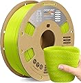 OVERTURE TPU High Speed Filament 1,75 mm, Flexible 95A TPU Roll, bobine de 1 kg (2,2 lb), Précision Dimensionnelle +/- 0,02 mm, Pour Imprimante 3D (Vert Herbe)