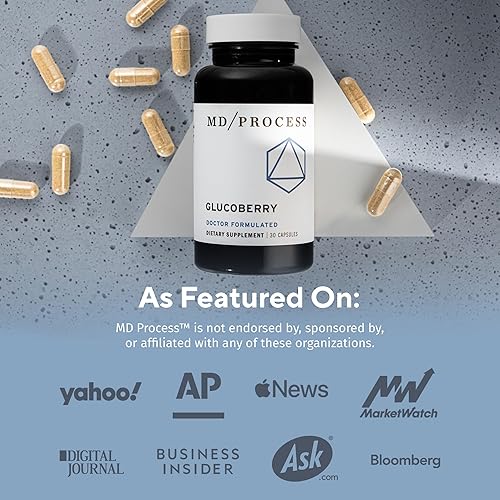 Miniatura 5 de GlucoBerry Maqui Berry Extracto con picolinato de cromo para apoyo a la salud de la sangre, con biotina y Gymnema Sylvestre - Formulado por médicos,