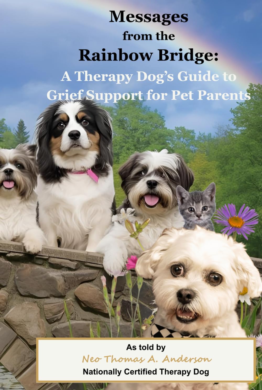 Messages from the Rainbow Bridge: A Therapy Dog's Guide to Grief Support for Pet Parents