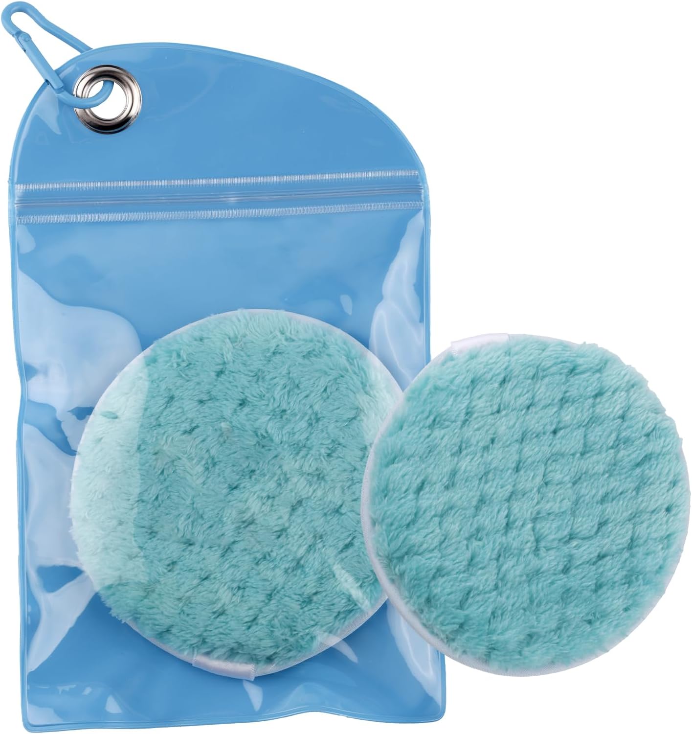 BOXOB Beach Sand Remover, Gentle on Skin Instant Sand Remover Bag Beach Vacation Essentials for Women Vacation Travel and Cruise Accessories (Sky Blue)