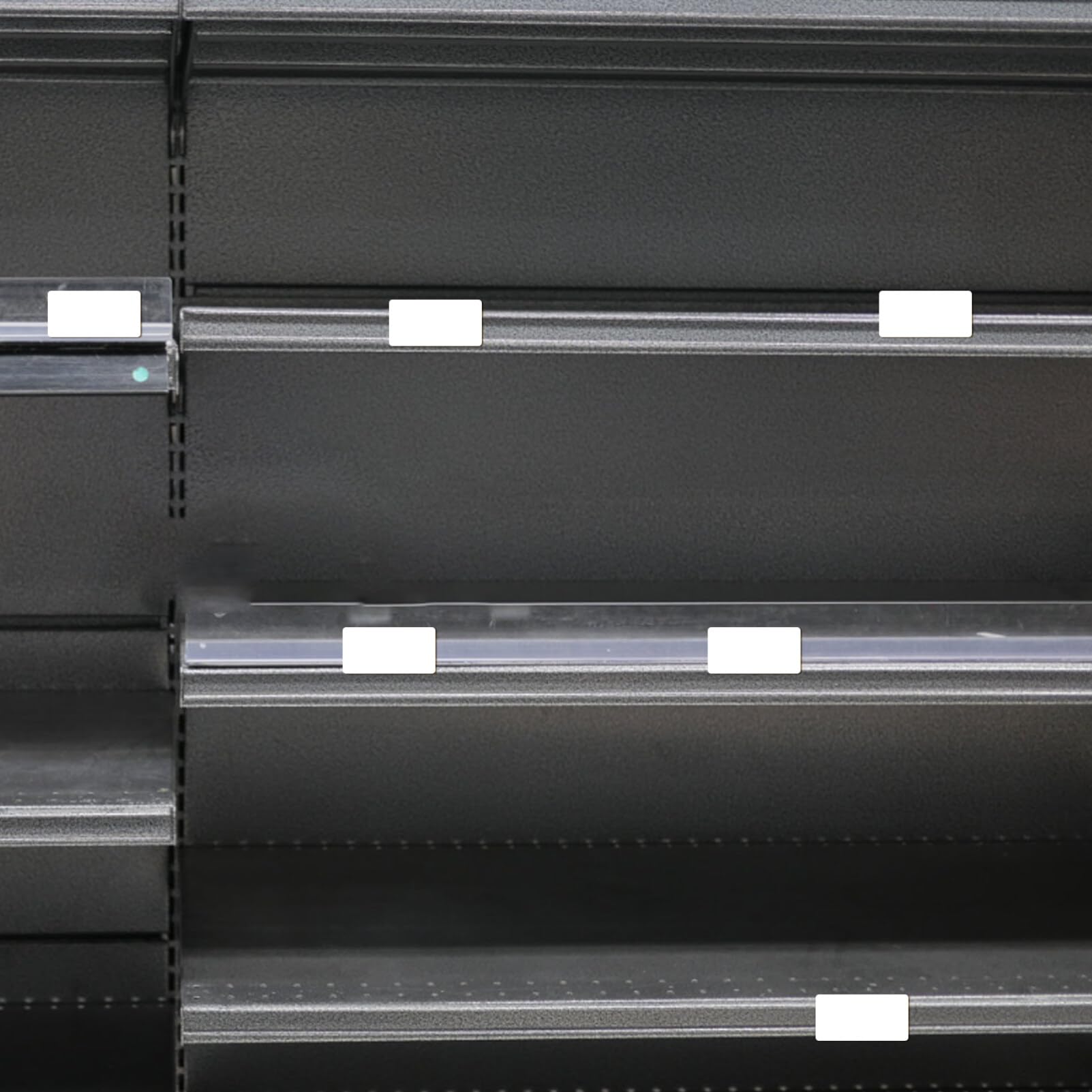 SOLUSTRE Etichette Adesive Bianche Scrivibili su Carta Stagnola per Alimenti 4000 Etichette per Contenitori e Barattoli