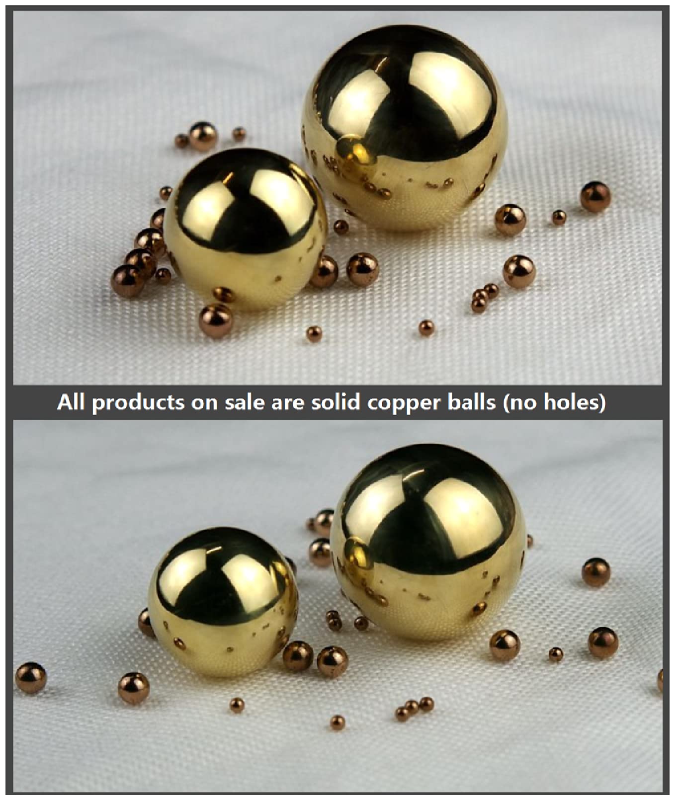 Bola de latón macizo, bola de cobre macizo de latón puro H62, bola de cobre de precisión, bola, diámetro: bola de cobre macizo de 5.556 mm,5.556 mm [200 piezas]