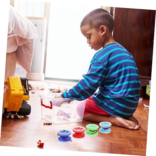 Miniatura 4 de Vaguelly Yoyo de juguete con luz para niños, recompensas para el aula, Yoyo azul, para niños, truco, yoyo, principiantes, profesionales, con