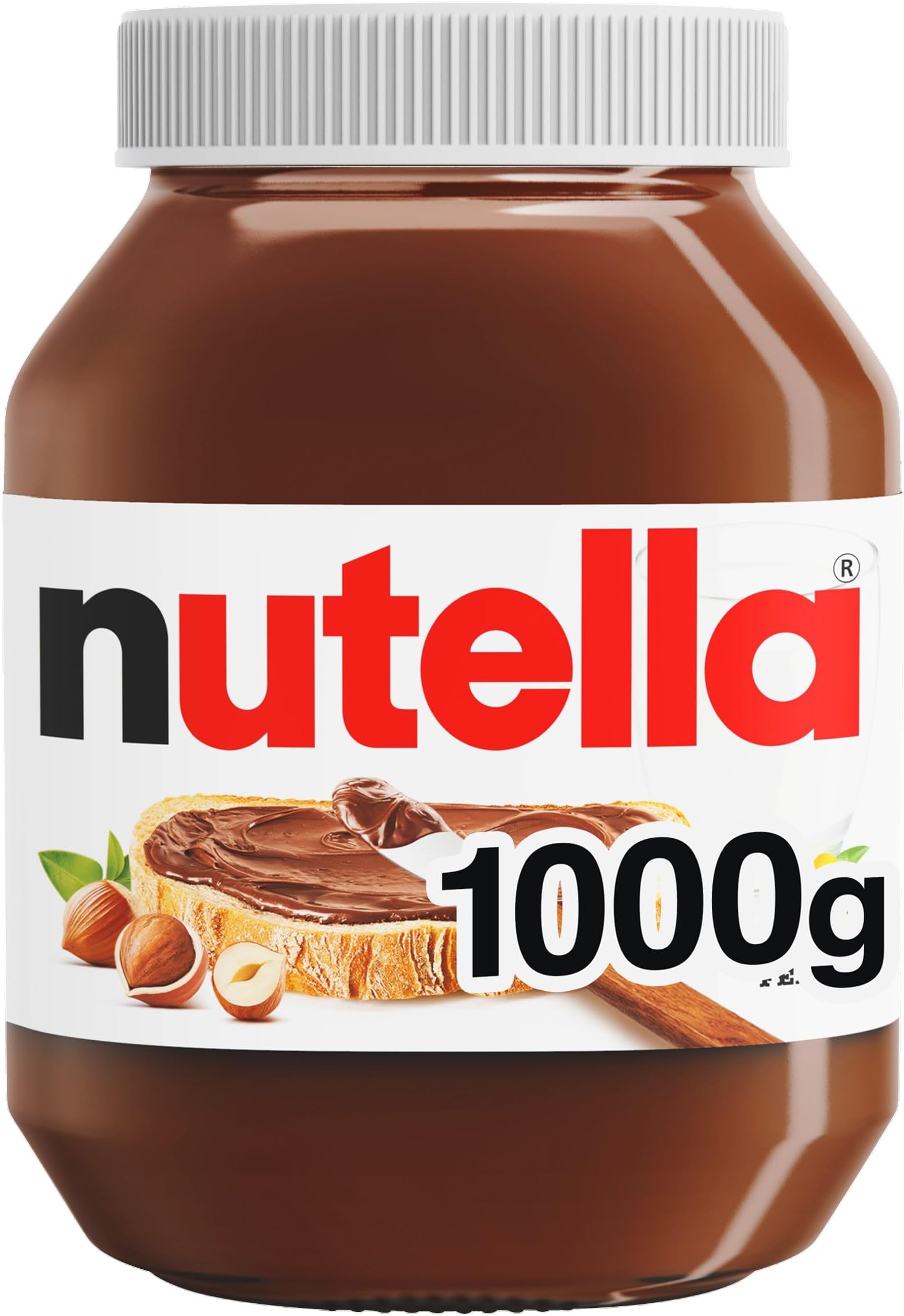 Ferrero Nutella Original Chocolate Hazelnut Spread Large Jar 1kg