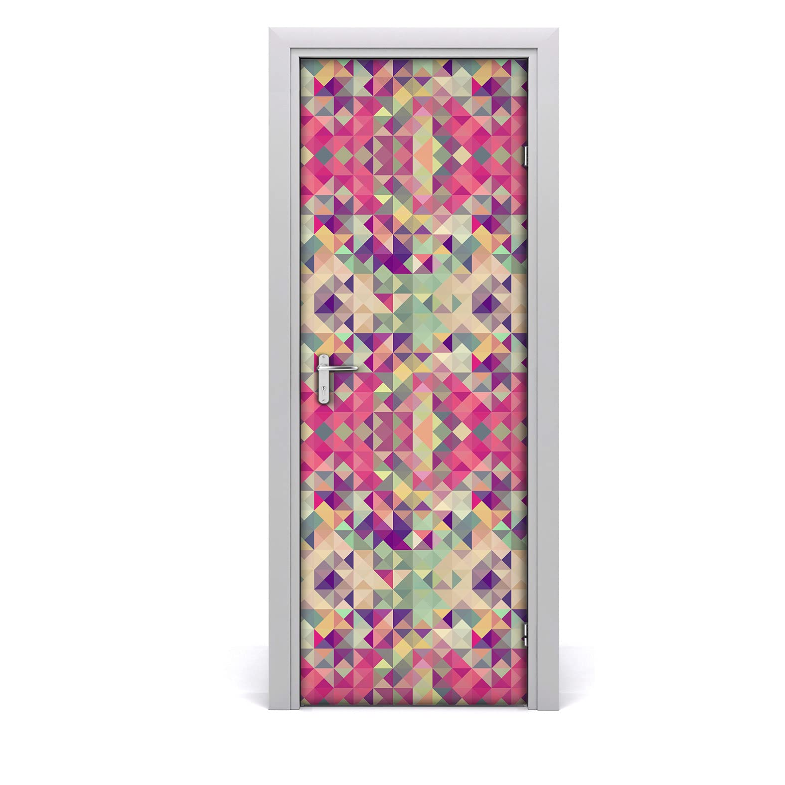 Décoration de porte 77x200cm pour un salon moderne au style hipster