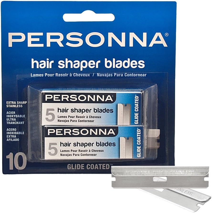 Hair Shaper Blades, 10 Ea, 10count (RZRB-PRSA-BP8820B)