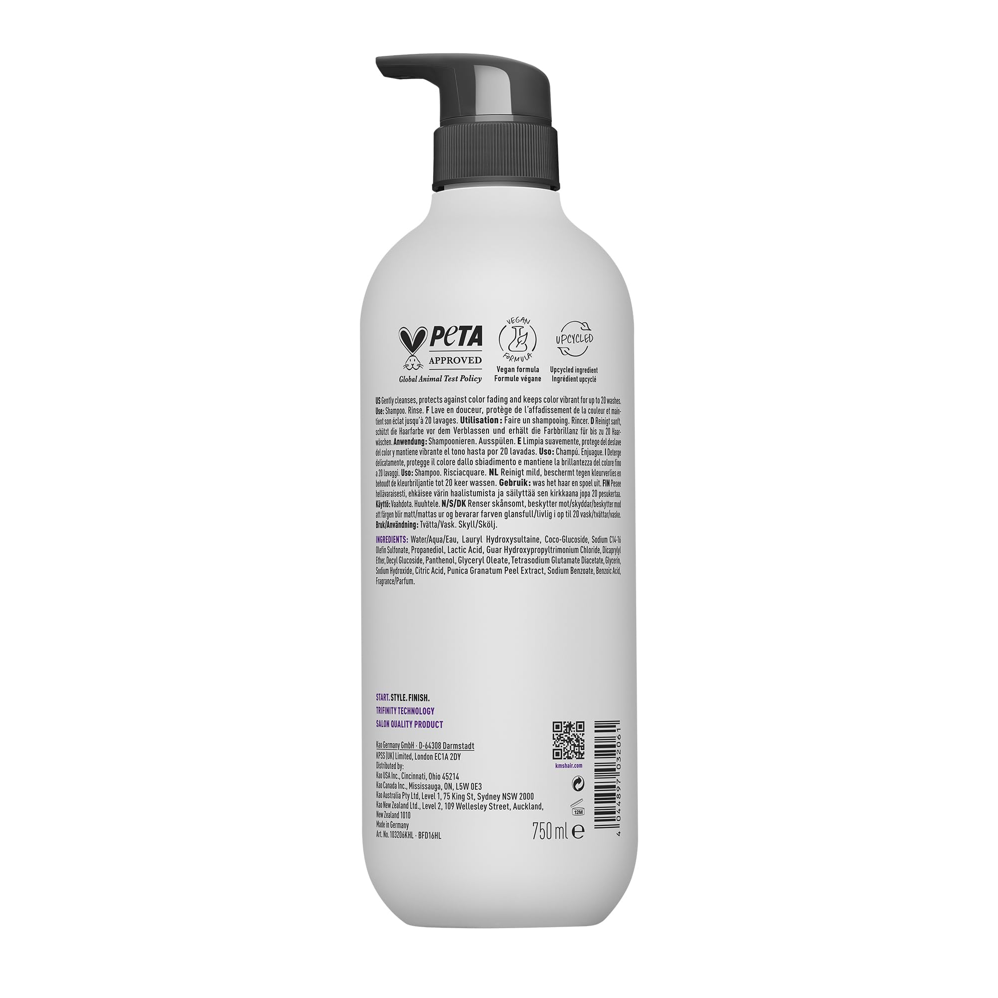 KMS ColorVitality - Shampoo 750ml - shampoo per capelli colorati