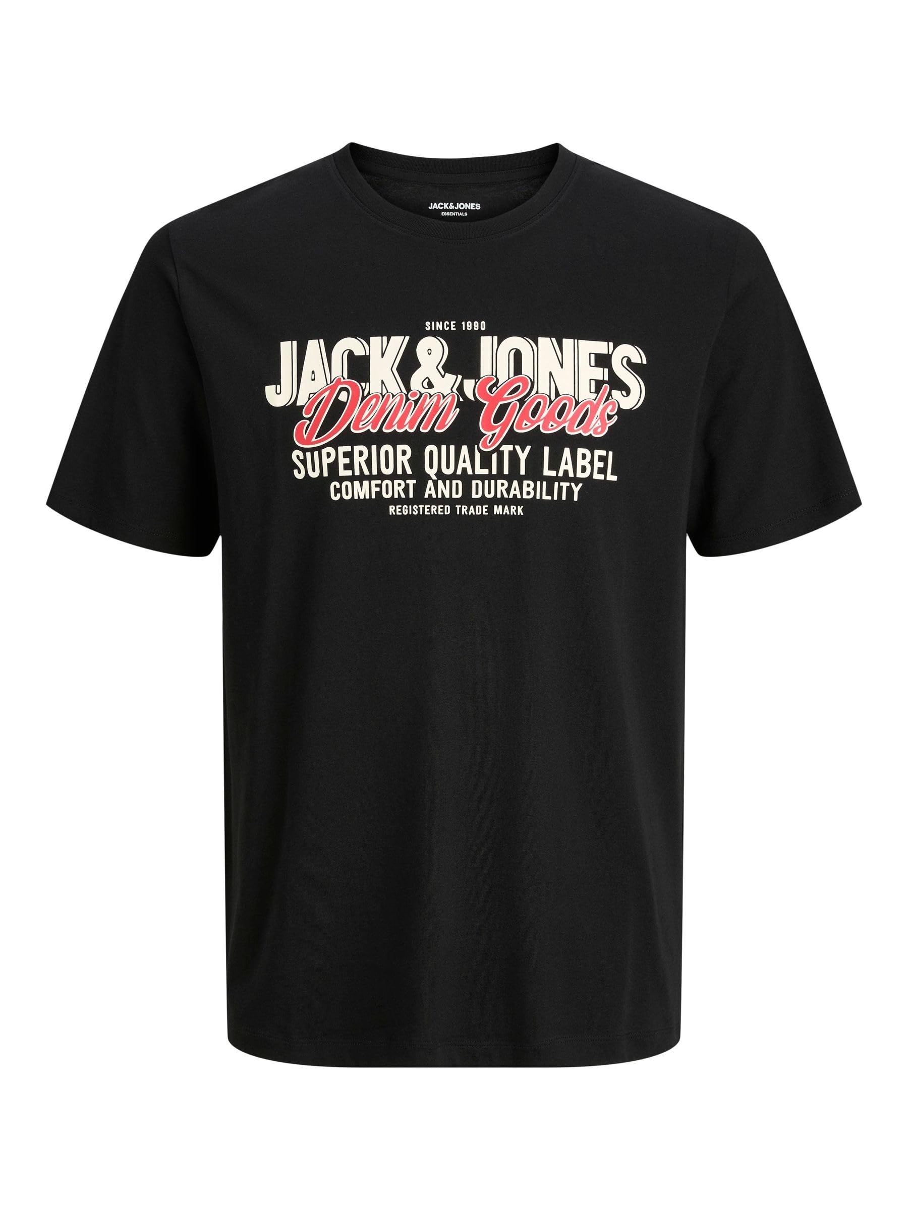 JACK & JONES Male T-Shirt Plus Size Logo T-Shirt