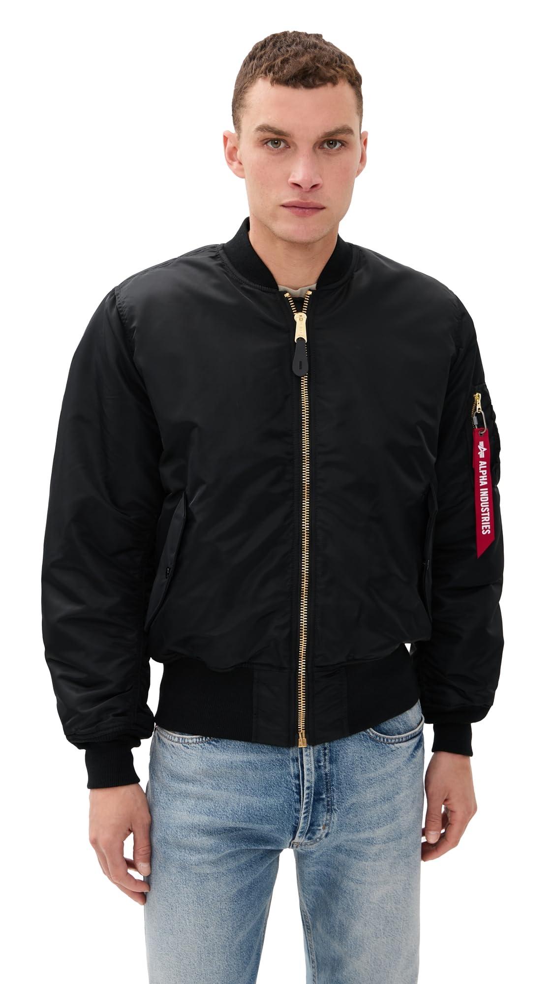 Alpha Industries MA-1 Bomber Flight Jacket - Fighter Pilot Flight Jacket