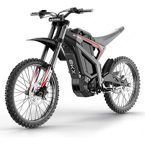 Readygo EKXBIKE M1 Electric Motorcycle for Adult Off-Road & Commuter, 16.8KW Power, 100KM/H Speed, 72V/50AH Removable Battery, Full Suspension, Waterproof, for Adventure & Daily Ride