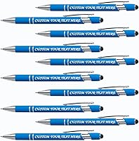 Vista 104 de 10 bolígrafos personalizados a granel, bolígrafo personalizado, bolígrafo grabado con nombre, logotipo, lápiz capacitivo para pantallas táctiles, a