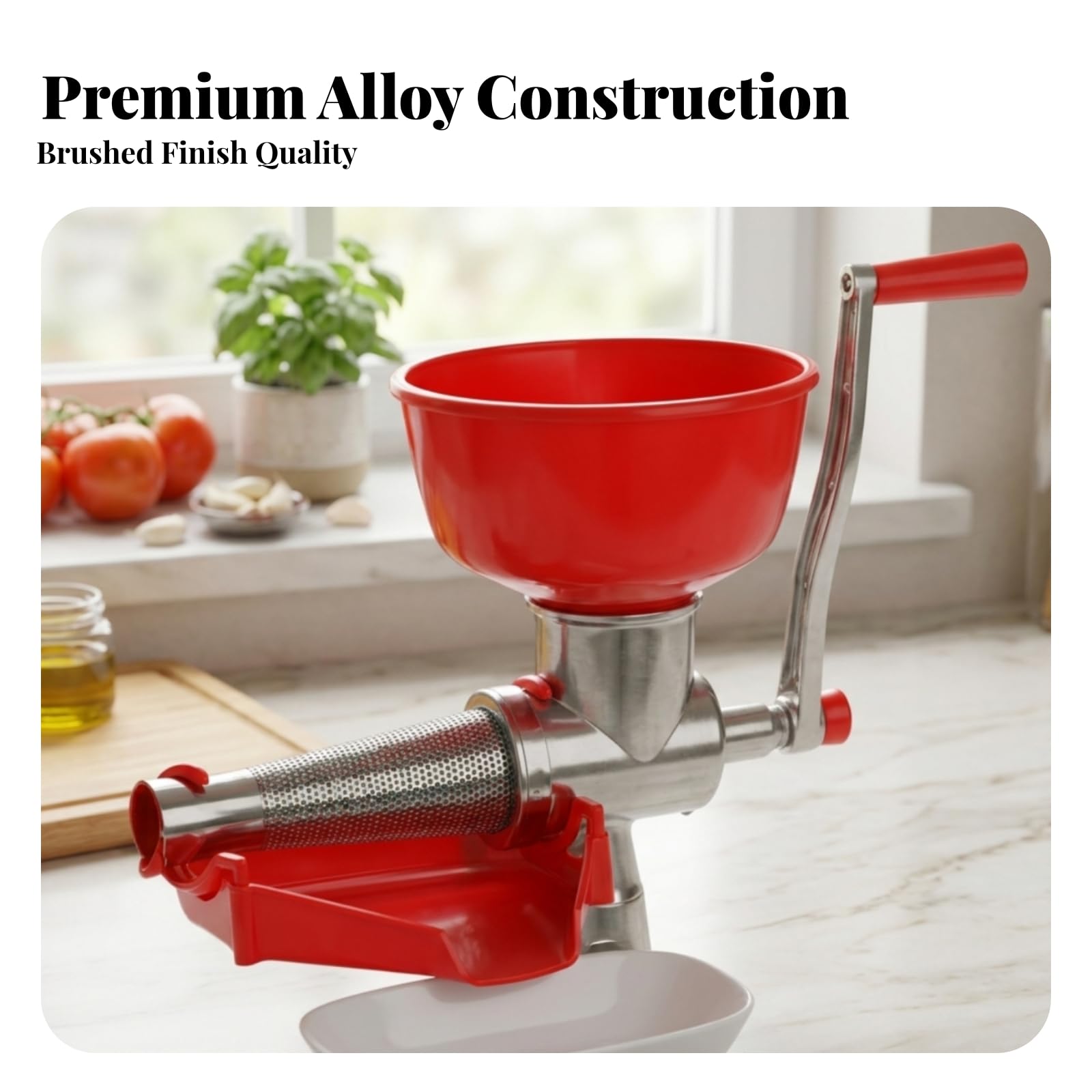 Exprimidor Manual Compacto Utensilio