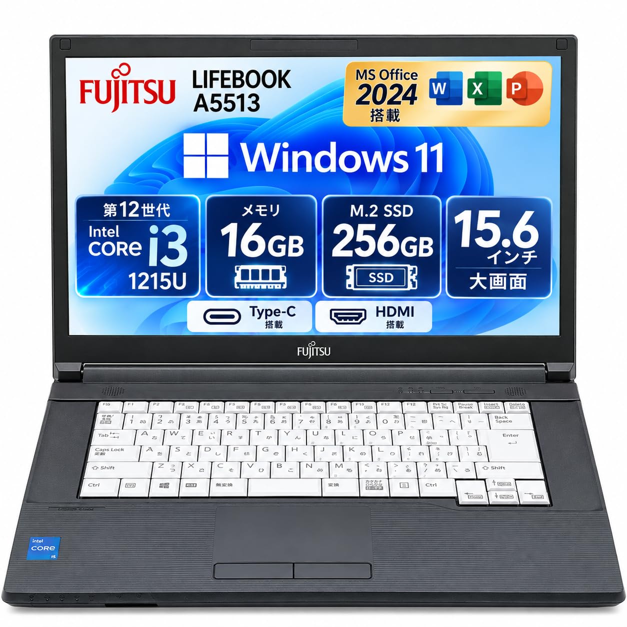 Amazon.co.jp: 【整備済み品】富士通 LIFEBOOK A5513 Core i3-1215U