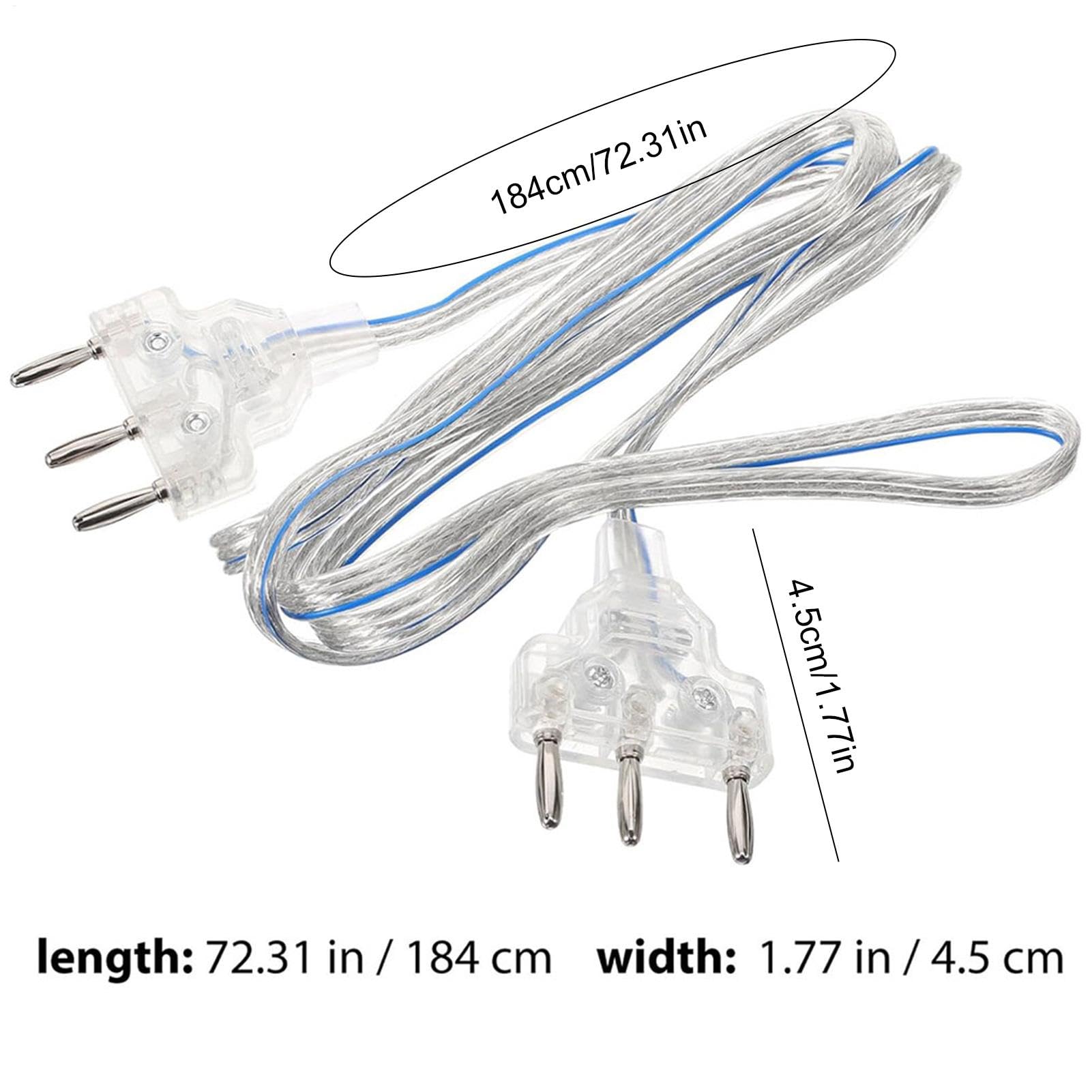 Kabel für manuelle Abschirmung – Stiftstecker leichtes Kabel für den Körper aus Edelstahl | für flexible Abschirmung mit Säbelschnur für Blume und Fechten