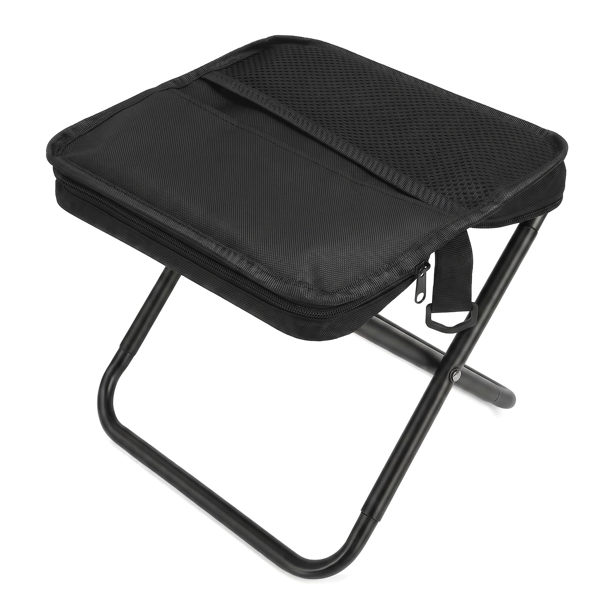 Ailelan Folding Camping Stool, Small Portable Folding Stool for Adults
