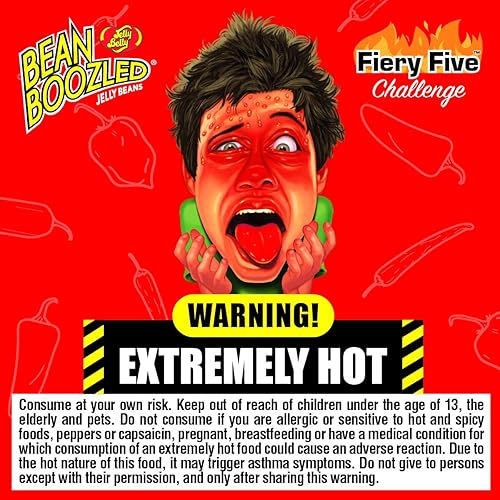 Miniatura 2 de Jelly Belly Fiery Five Bag  19 oz  Estuche de 12 unidades  Genuino Oficial Directo de la Fuente