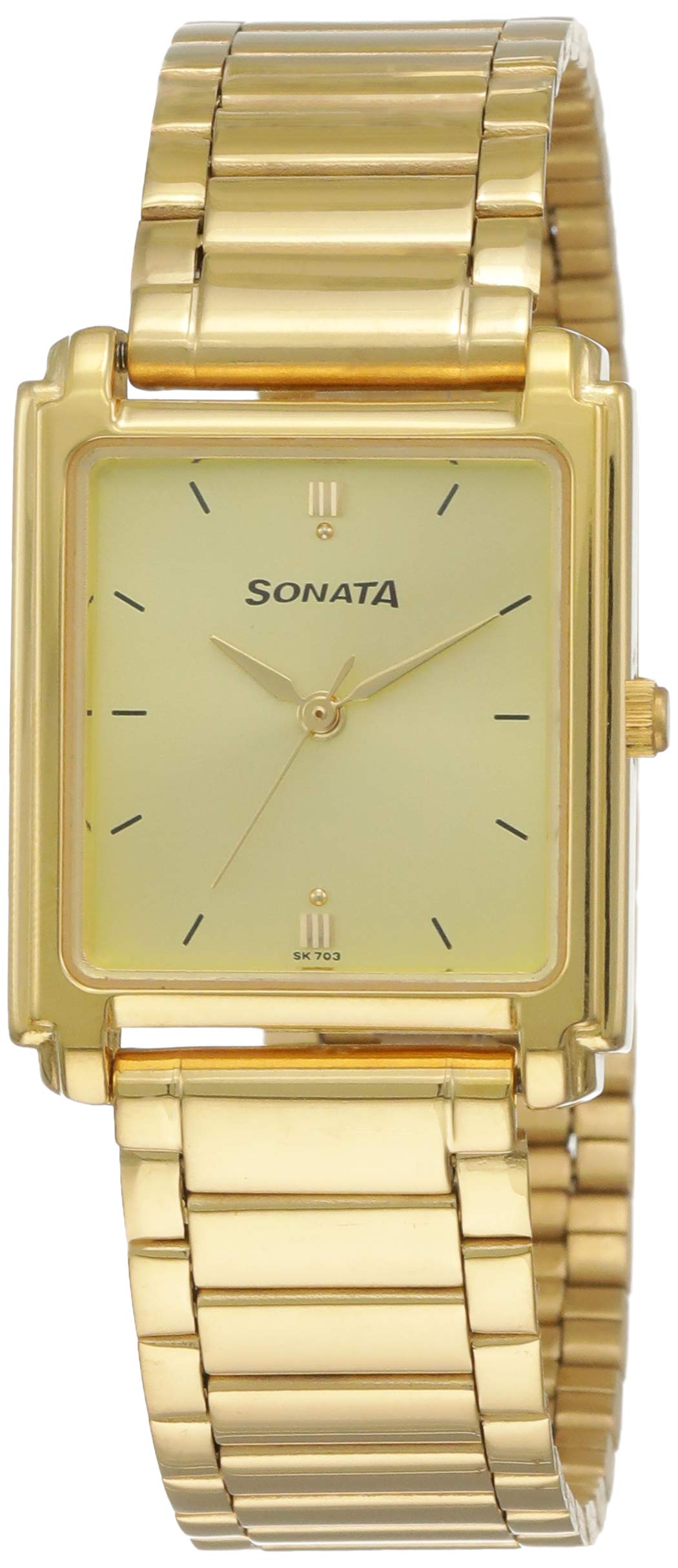 Sonata Analog Gold Dial Mens Watch-NL7053YM02/NP7053YM02 (B00FGRU638) Amazon Price History, Amazon Price Tracker