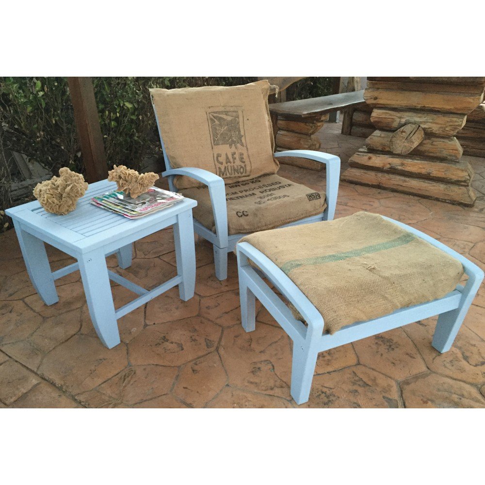 Mary Paint | Pintura para muebles efecto Chalk Paint, Azul Baby - 750ml