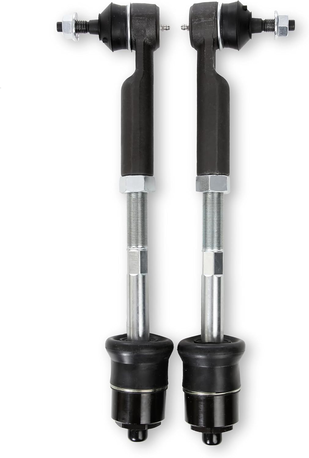 Cognito Motorsports Alloy Series Tie Rod Kit Compatible with 2001-2010 Silverado/Sierra 2500/3500 2WD/4WD, 110-90283