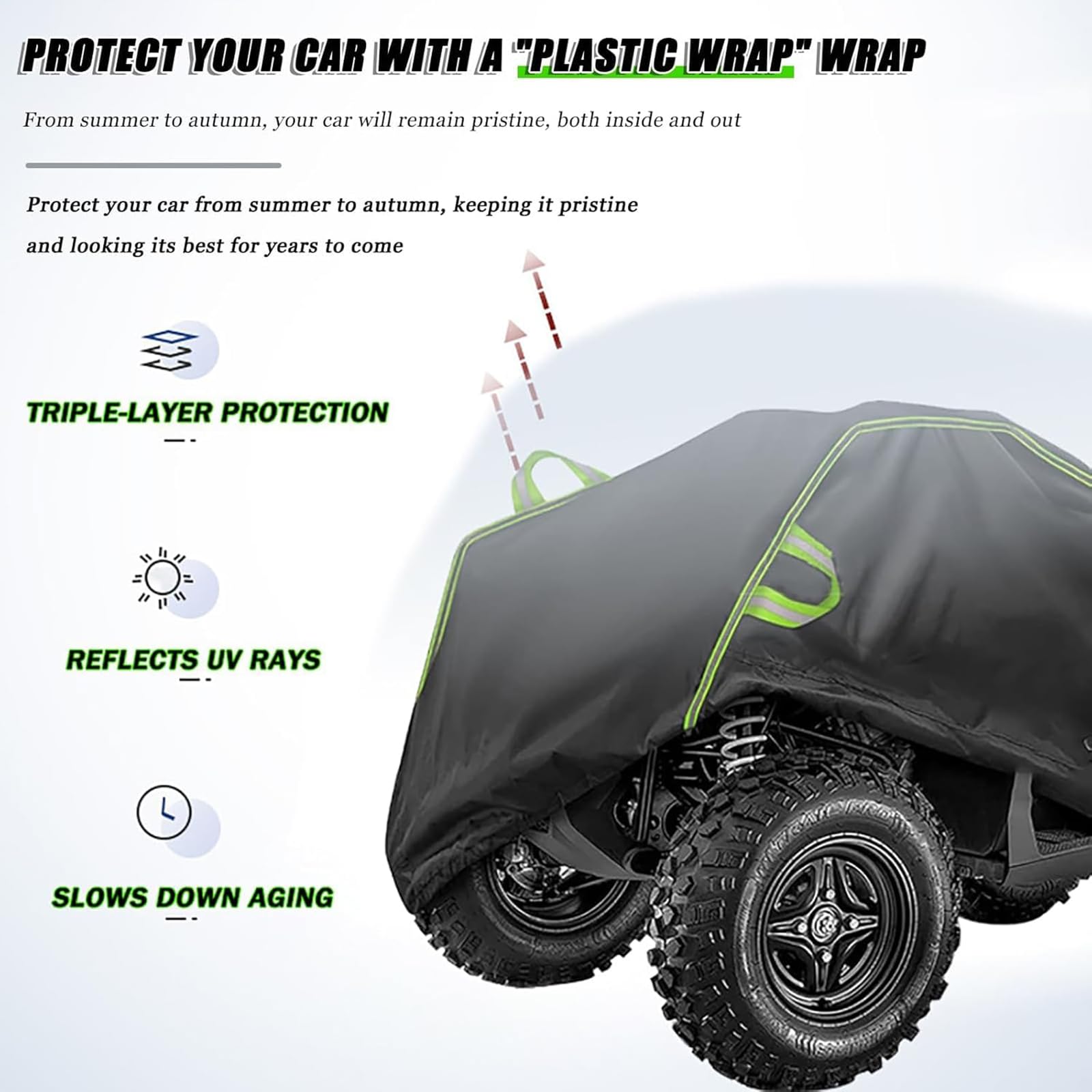 Funda para ATV para Segway Snarler AT5 S 2020-2026+