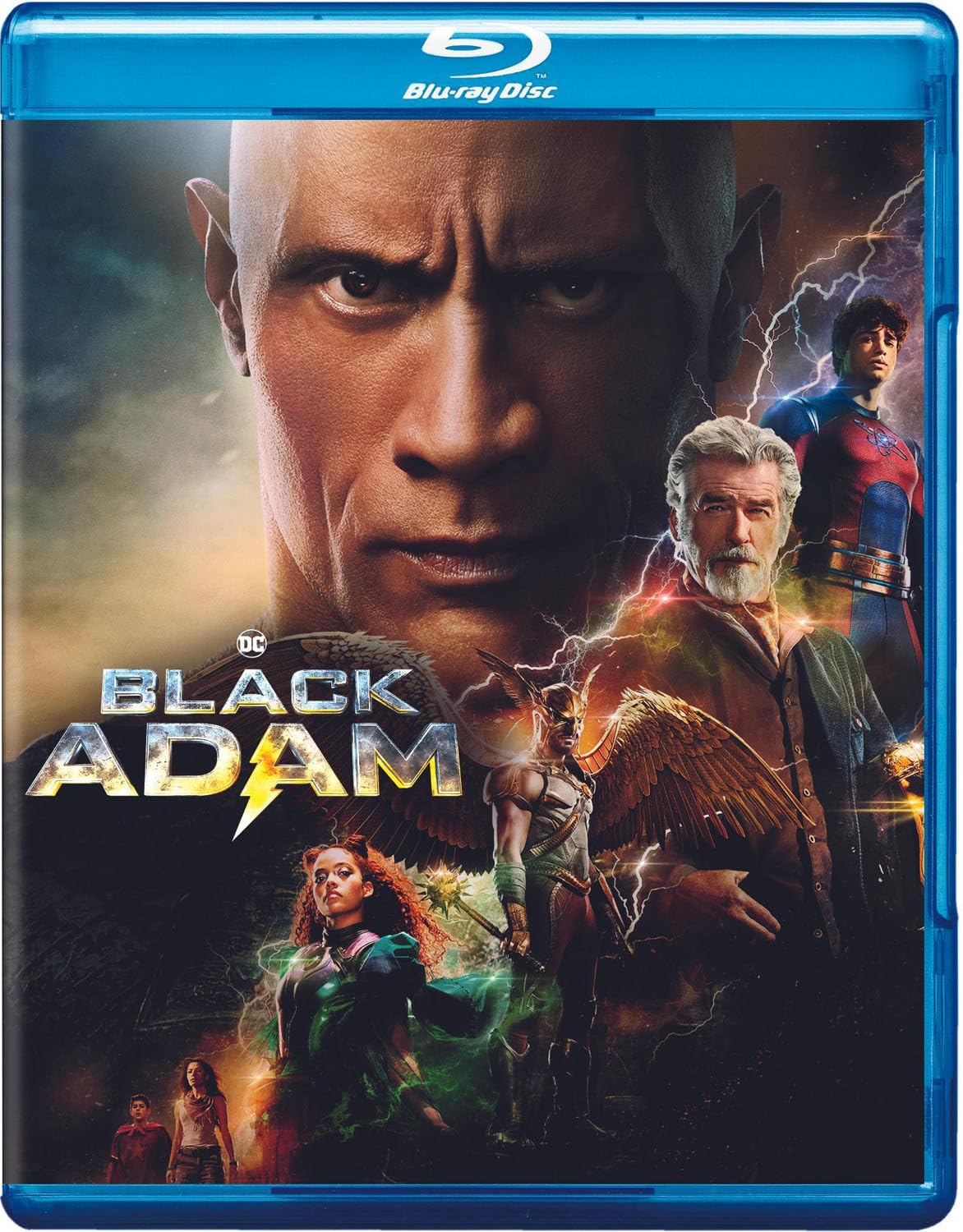 Black Adam Blu-ray edición USA película de superhéroes DC en disco físico