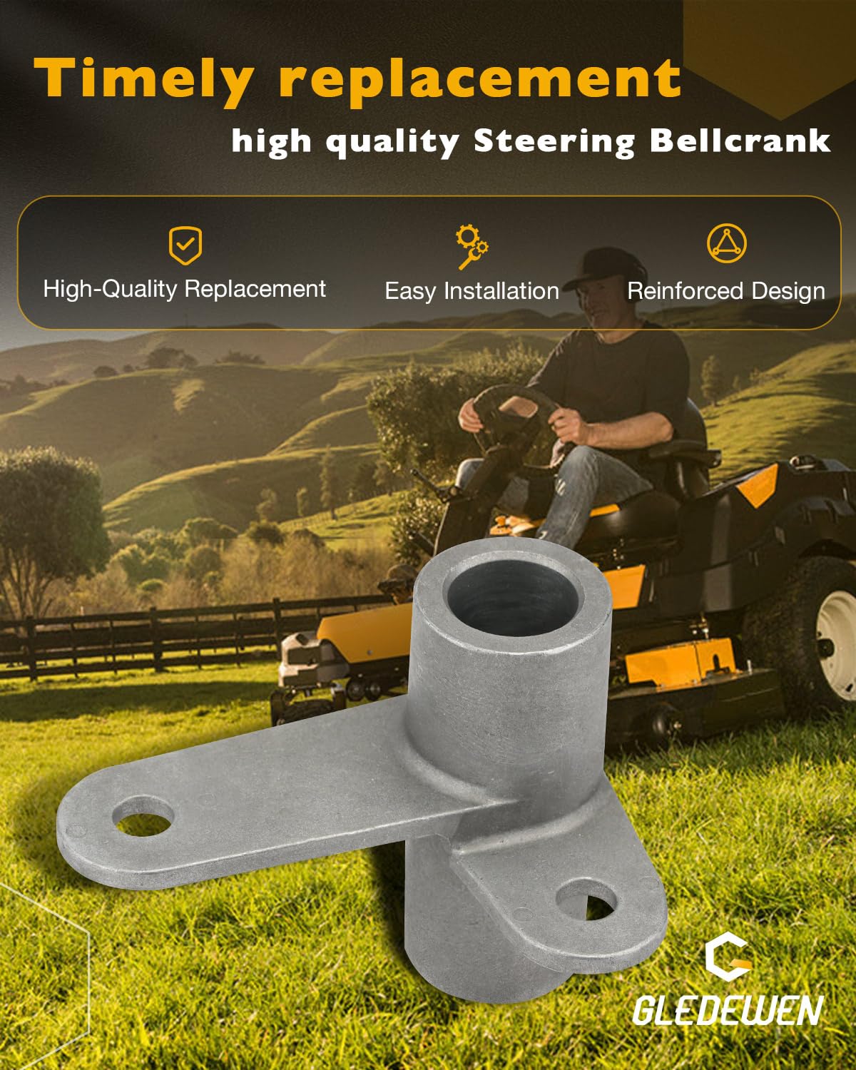 Amazon.com : 01008840 Steering Bellcrank Left Hand, Compatible