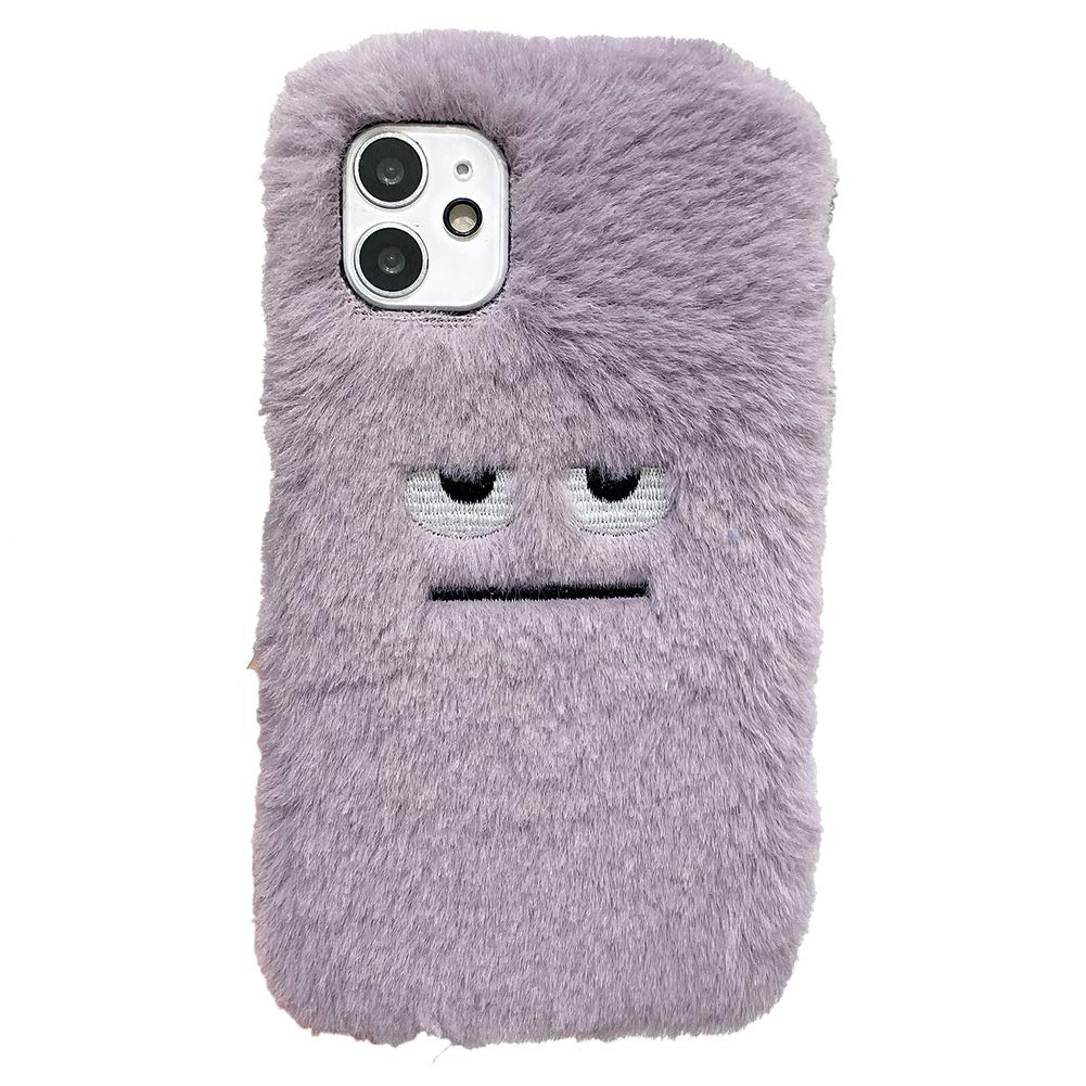 Amazon.co.jp: mayababy ケース iphone ファーケース パープル