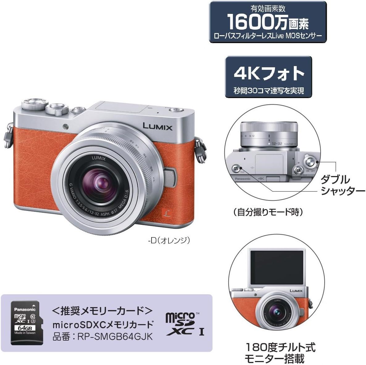 パナソニック(Panasonic) Panasonic Lumix GF9 Mirrorless Single Lens