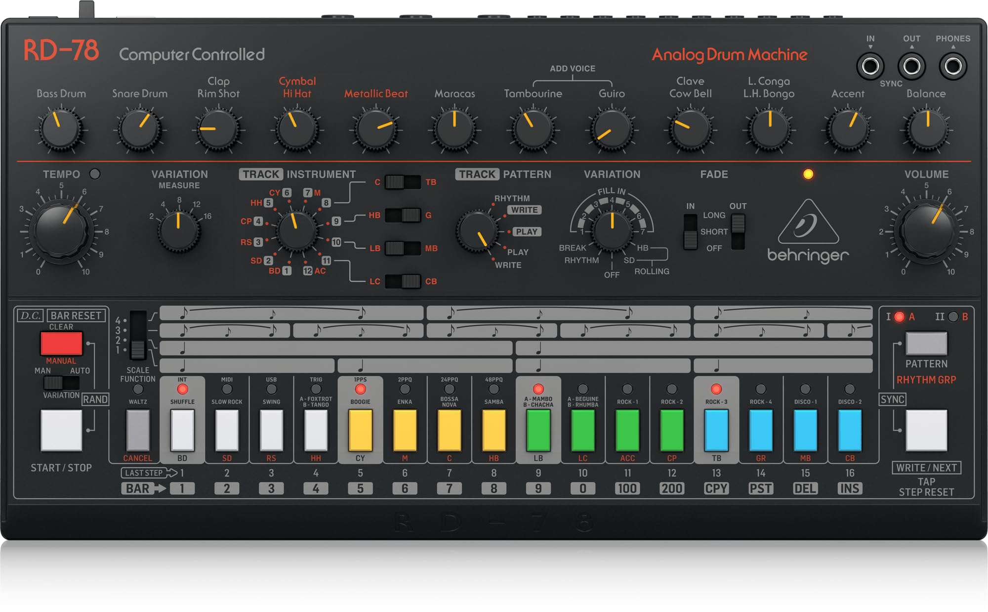 Behringer RD-78 Analog Drum Machine